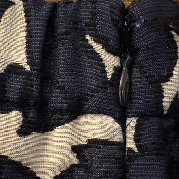 Lane Bryant Navy and White Floral Circle Skirt - Picture 4 of 6